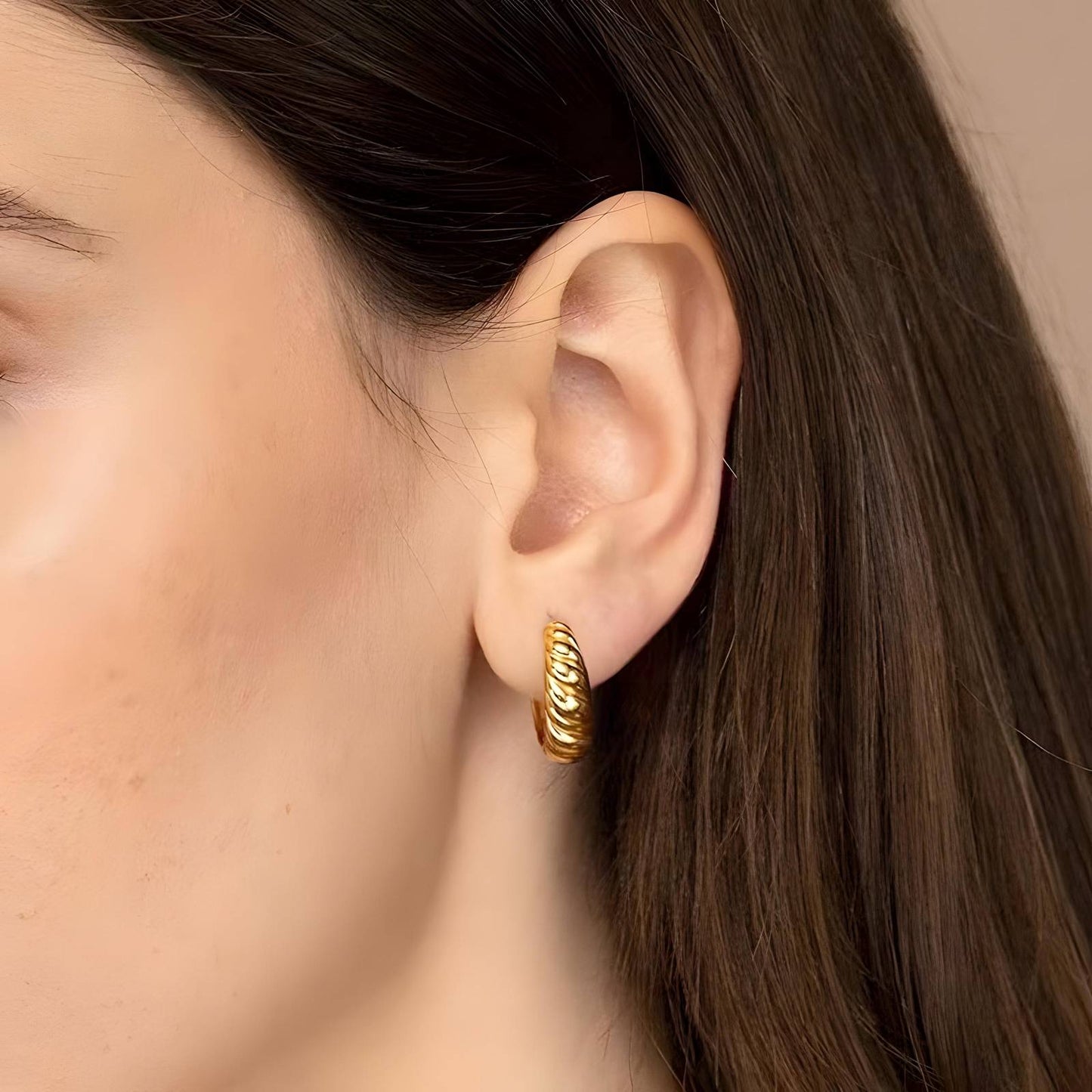 Croissant Earrings