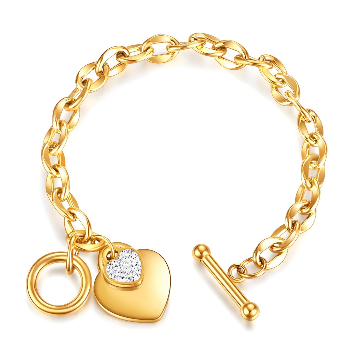 Twin Hearts Bracelet