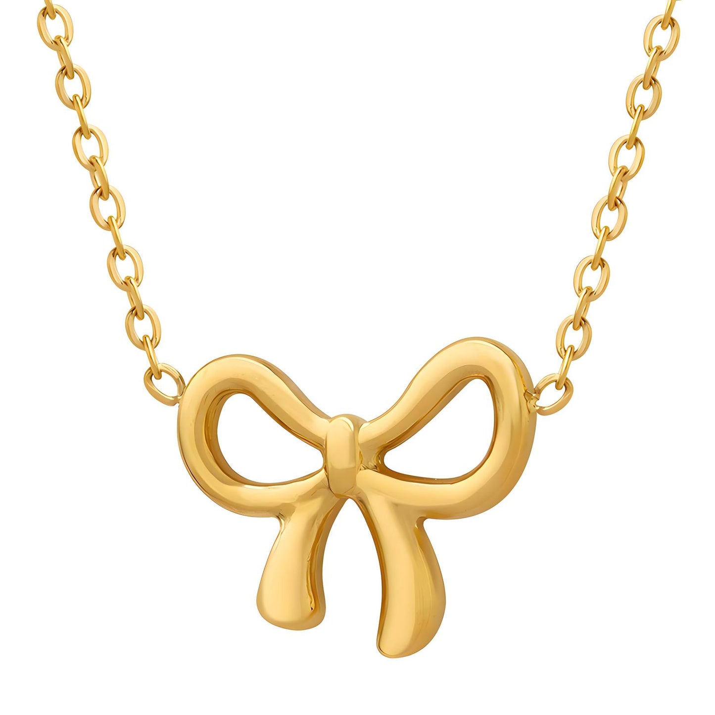 Bow Necklace