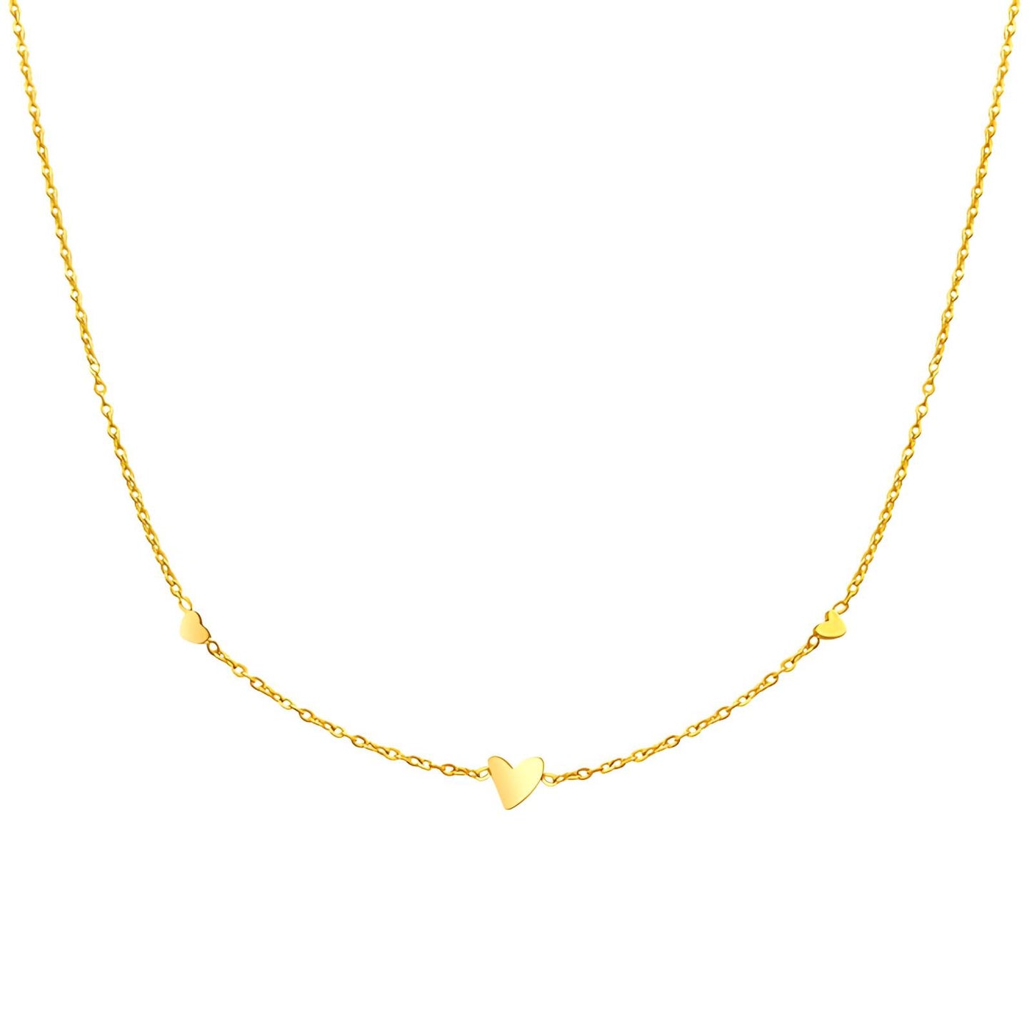 Mini Hearts Necklace