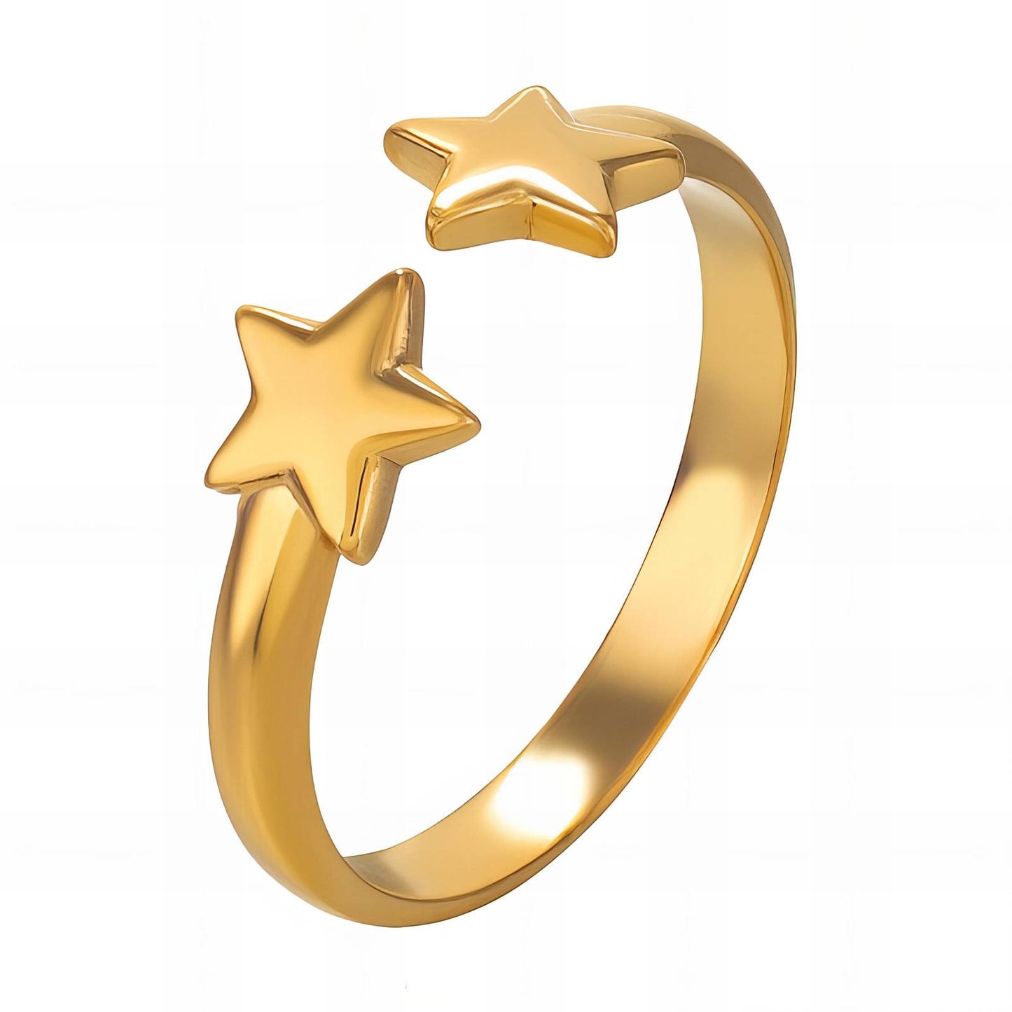 Twin Star Ring