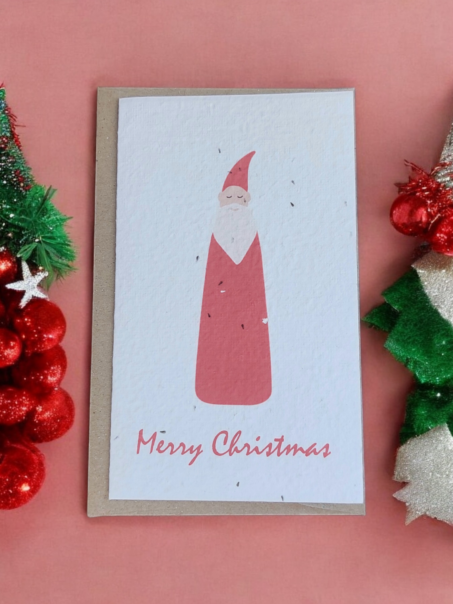 Plantable 'Santa' Christmas Card