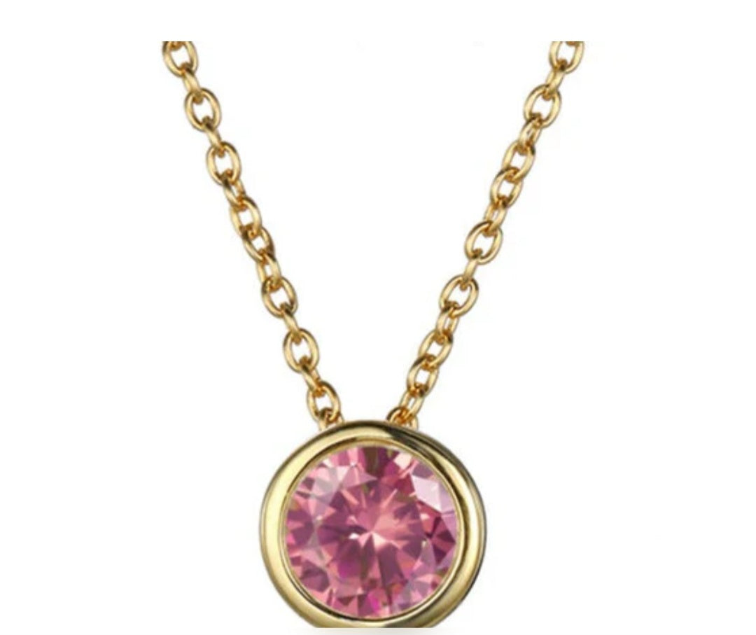 July Birthstone Necklace