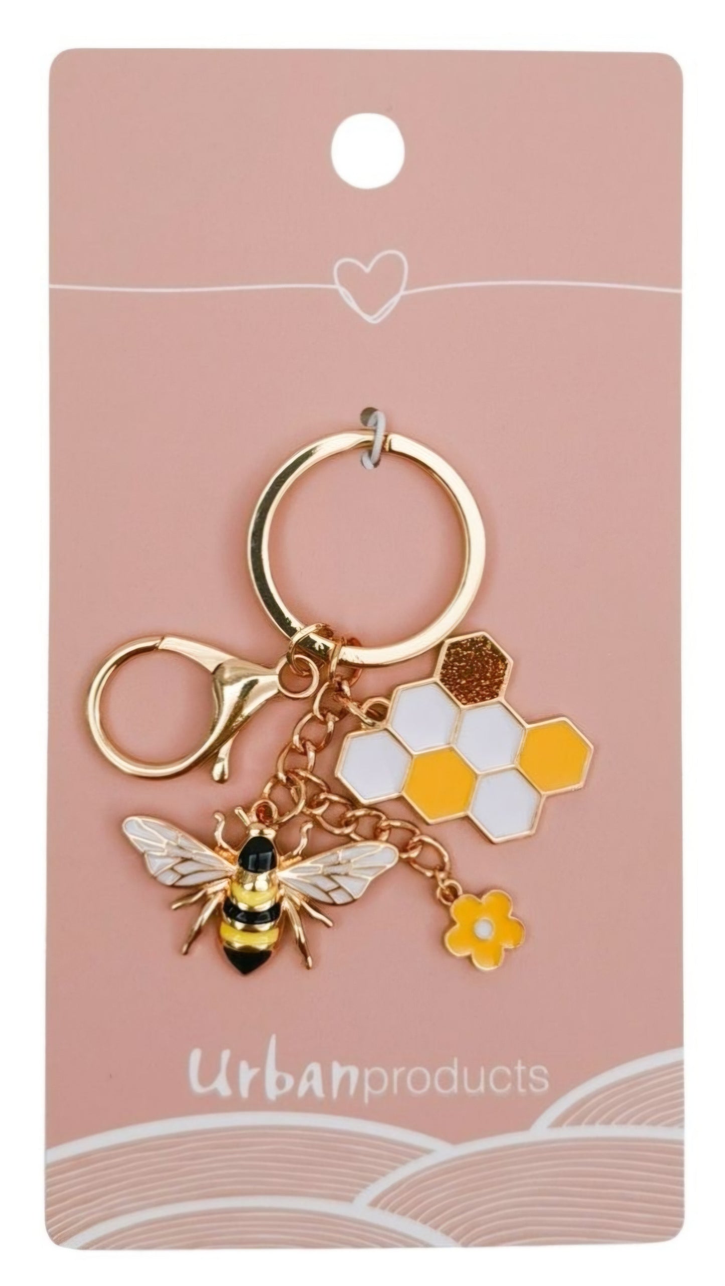 Bee Keyring