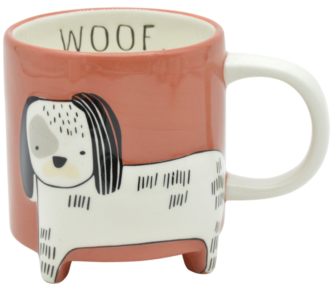 Dog Mug with Legs