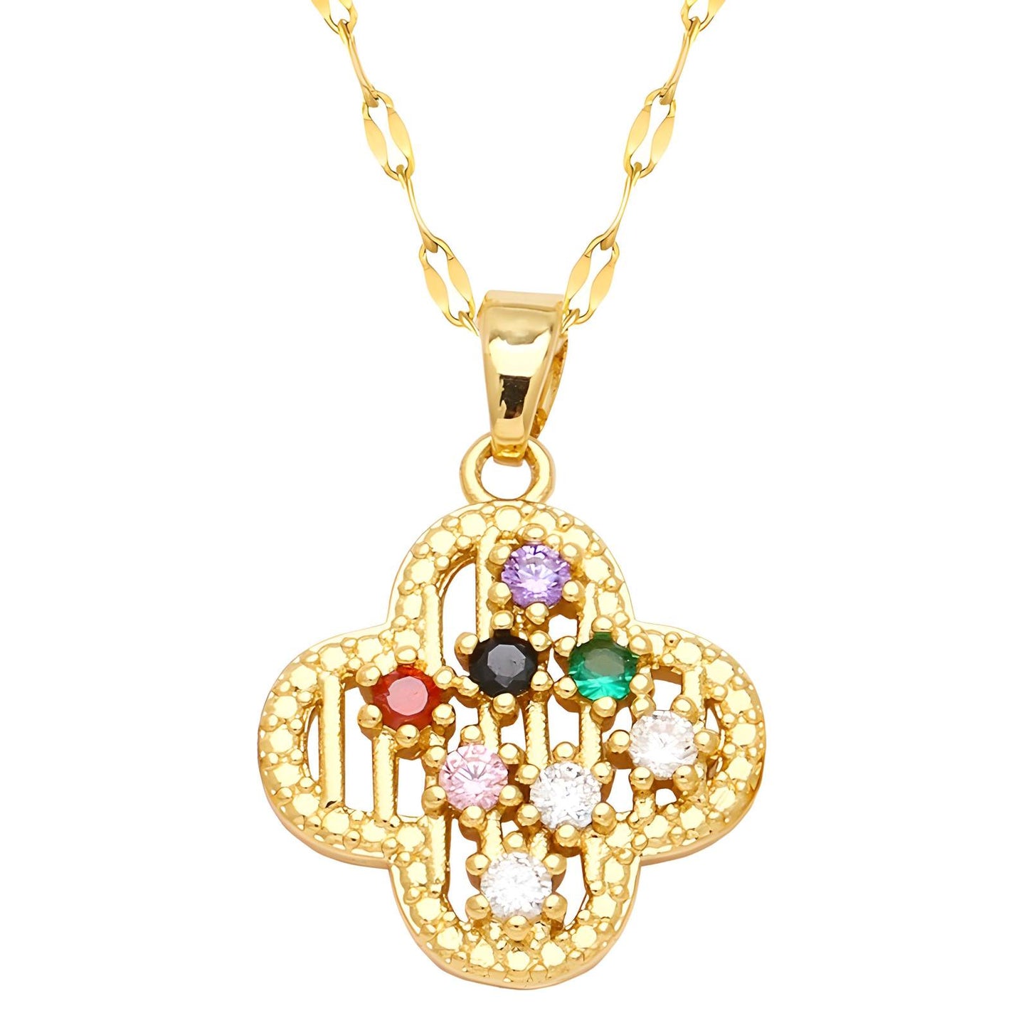 Four-Leaf Clover Necklace