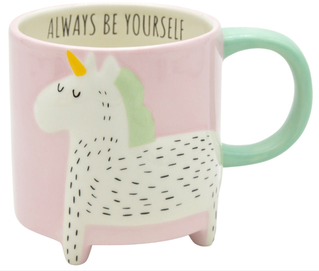 Unicorn Mug with Legs