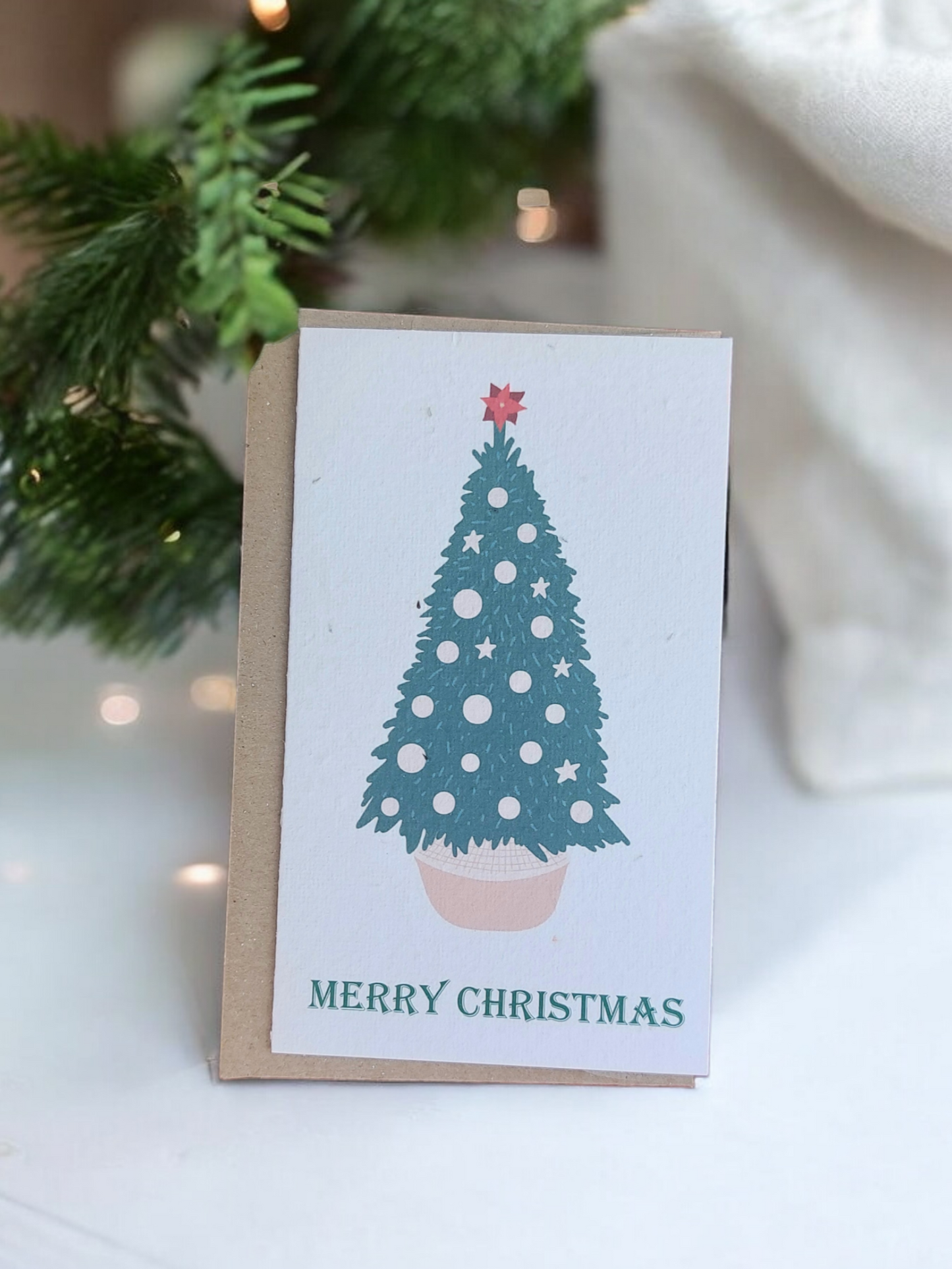 Plantable 'Xmas Tree' Christmas Card