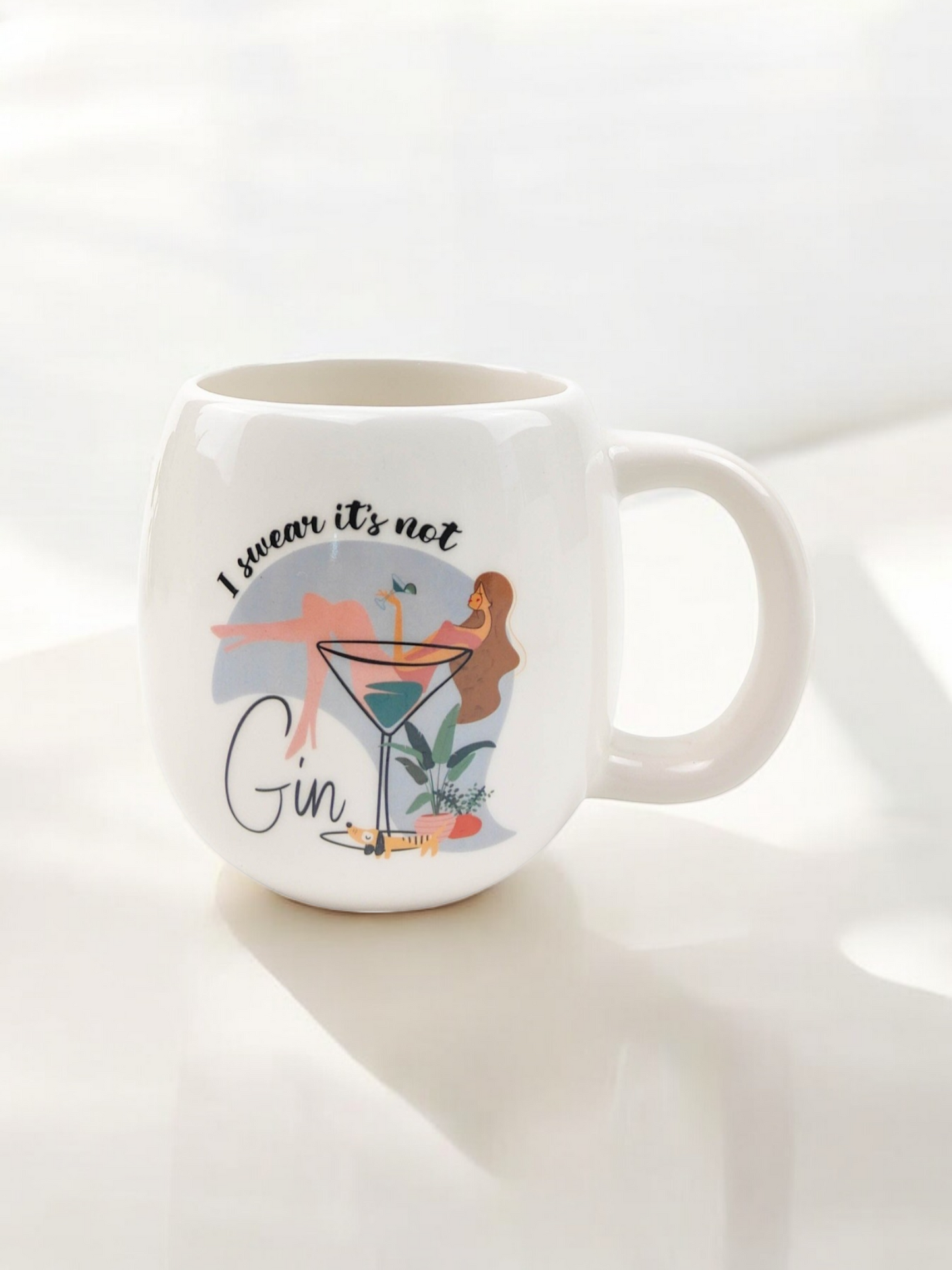 I Swear Its Not Gin Mug