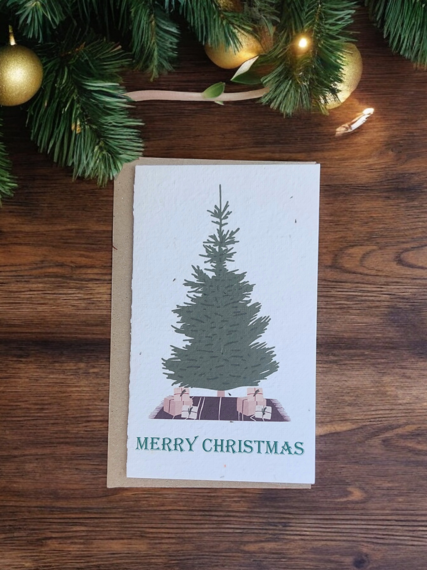 Plantable 'Forest Tree' Christmas Card