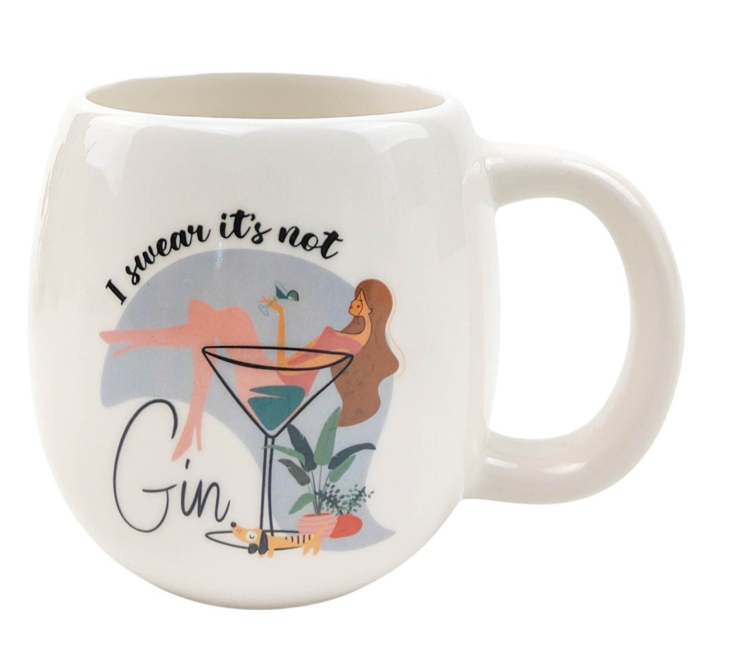 I Swear Its Not Gin Mug