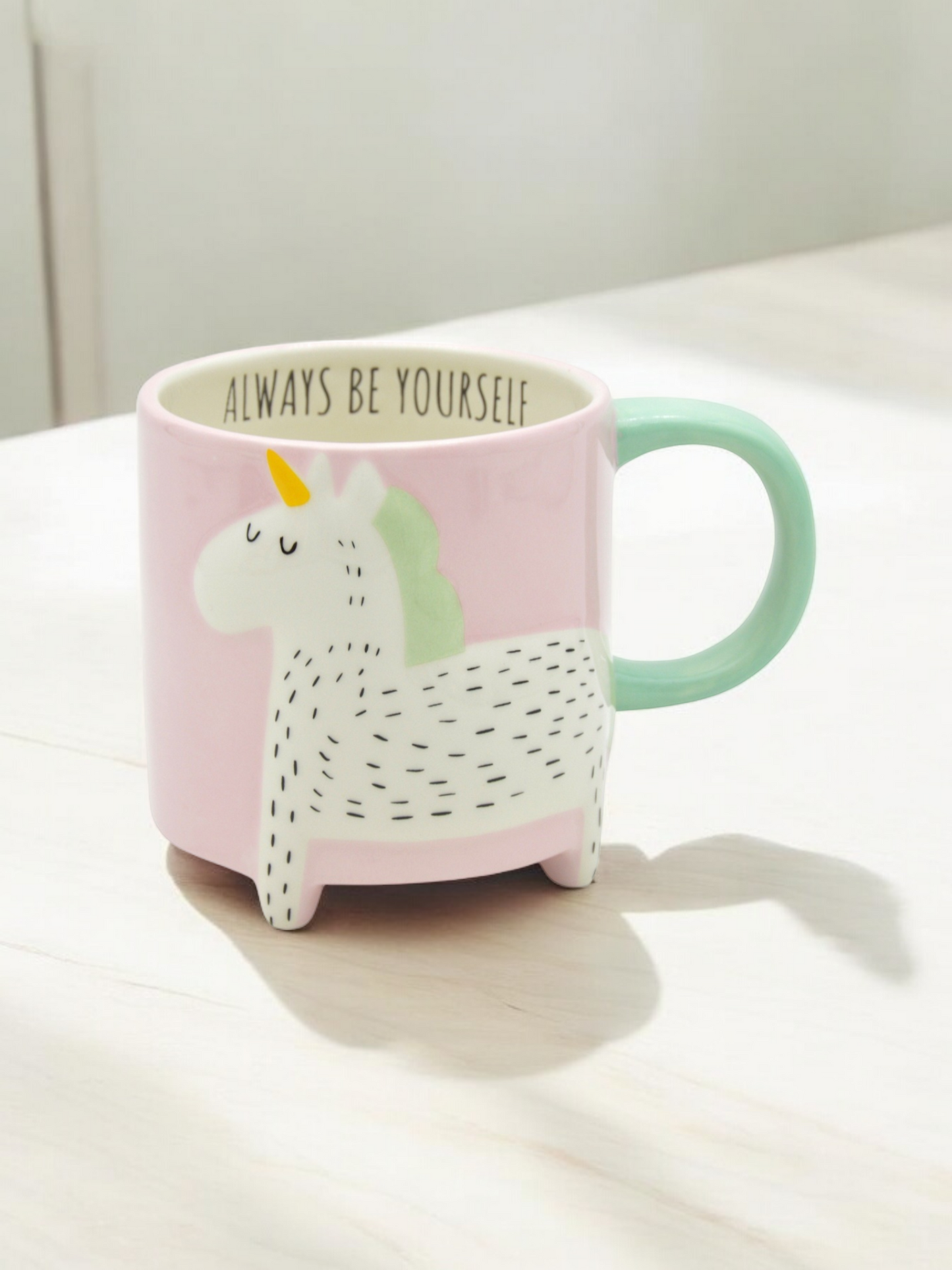 Unicorn Mug with Legs