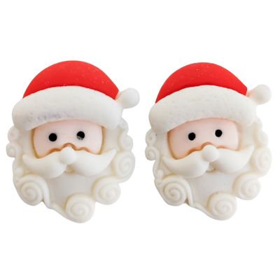 Santa Head Earrings