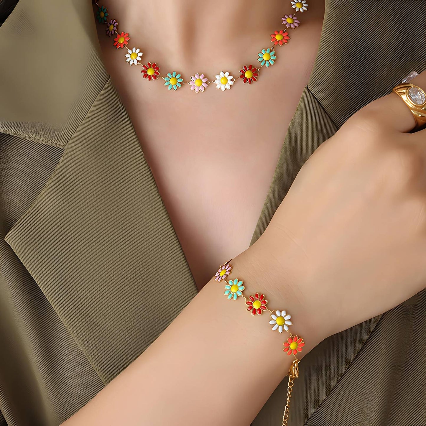 Flower Bracelet