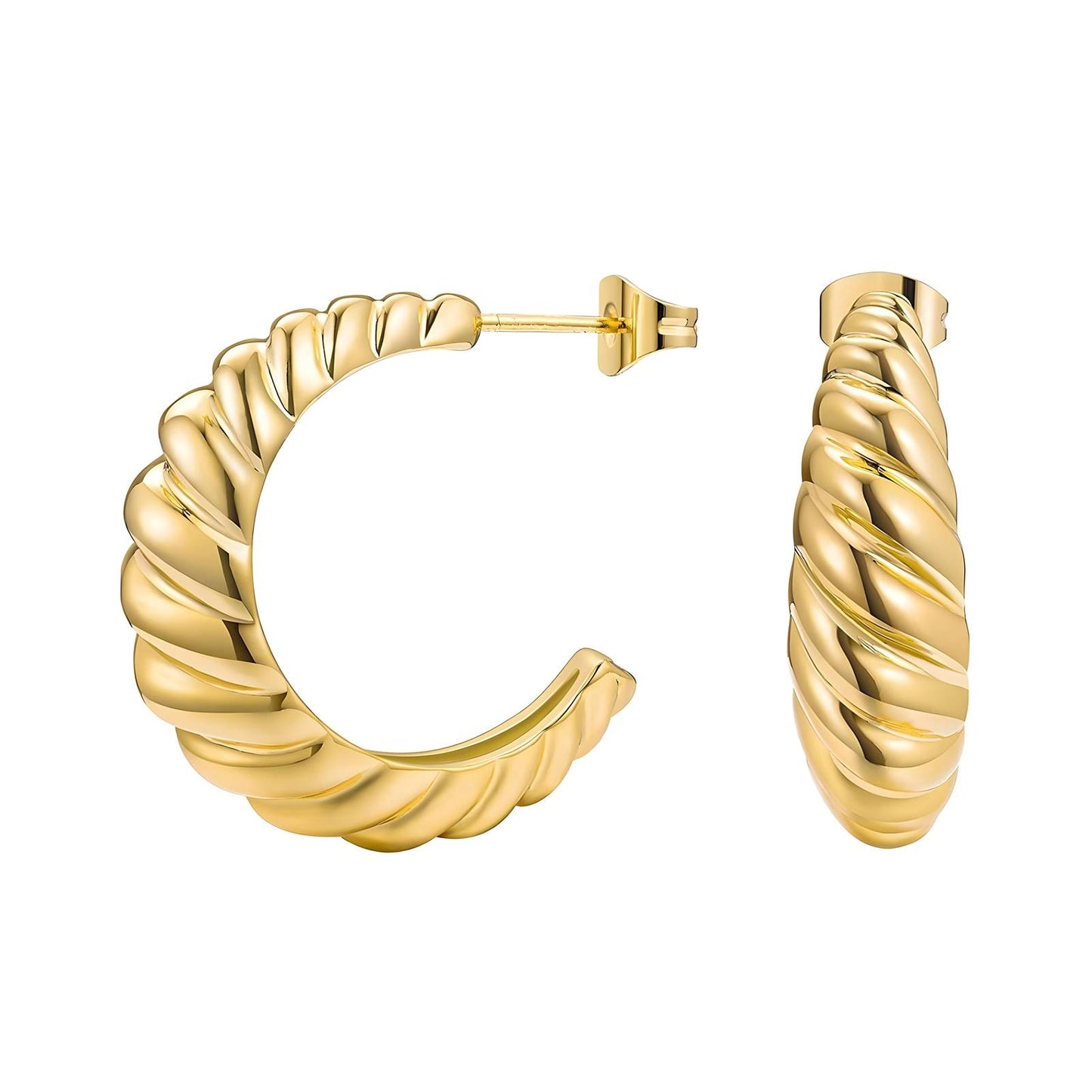 Croissant Earrings