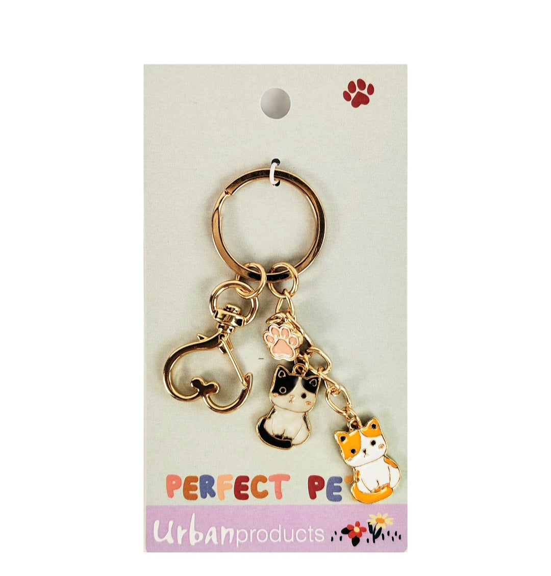 Perfect Pets Cats Keyring