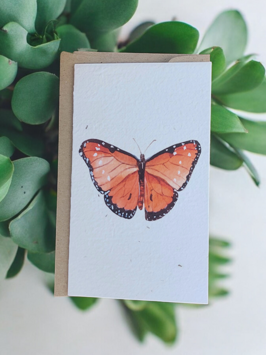 Plantable Butterfly Generic Card